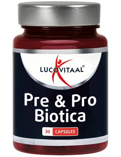 Lucovitaal Pre & probiotica 30capsules  AS 472/283